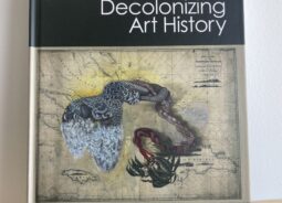 Image of front of book called Decolonising Art History